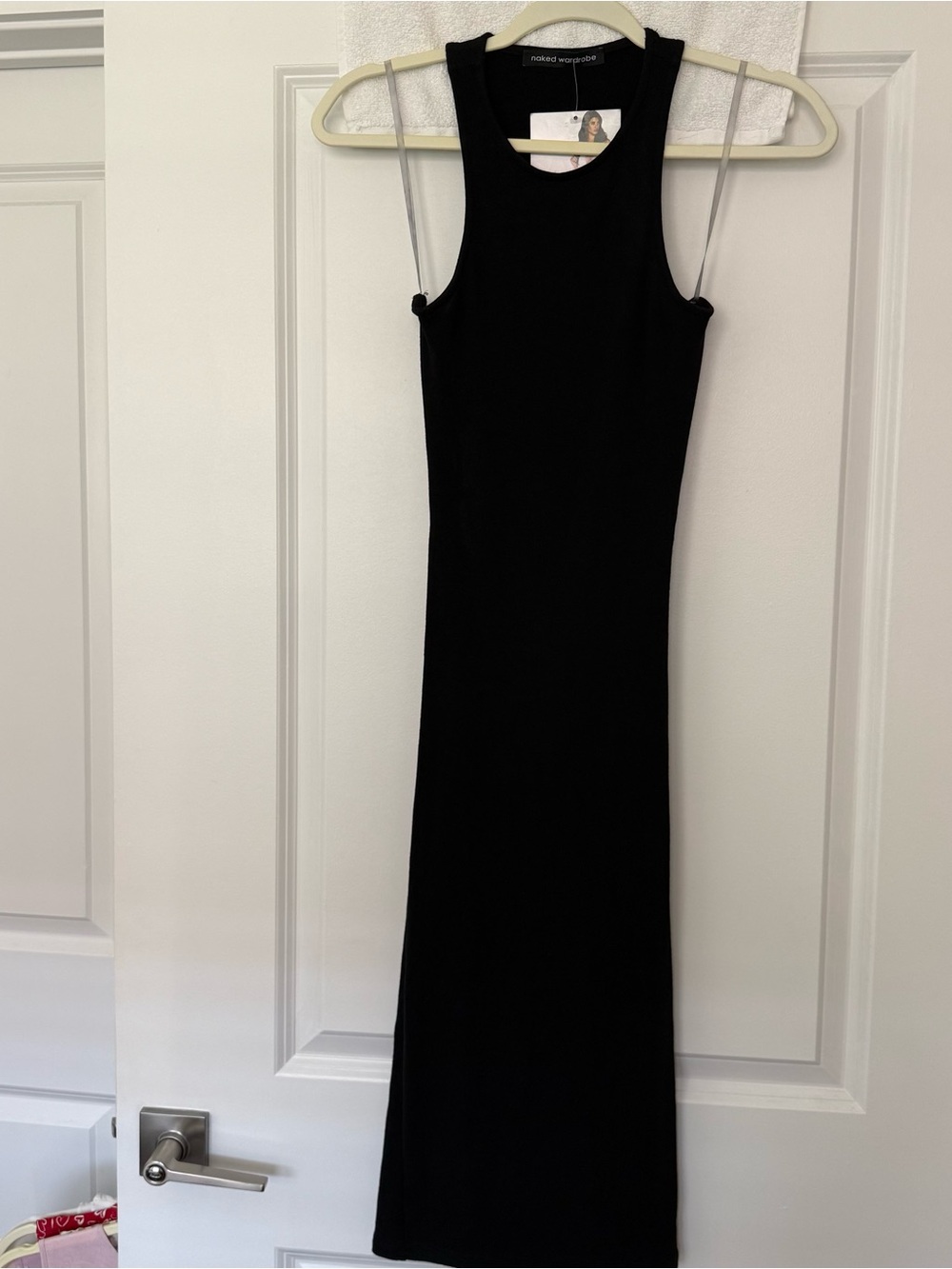 Naked Wardrobe Sleeveless Midi Dress